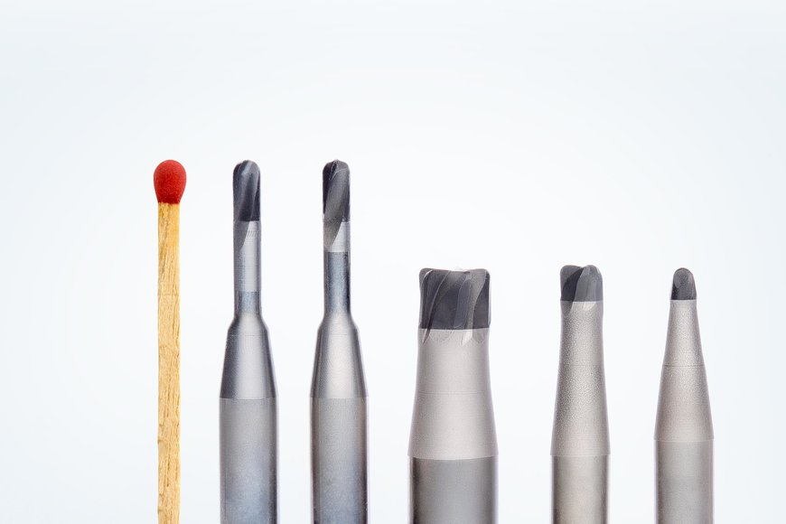 MACHINING CARBIDE WITH PCD SOLID HEAD MILLING CUTTERS